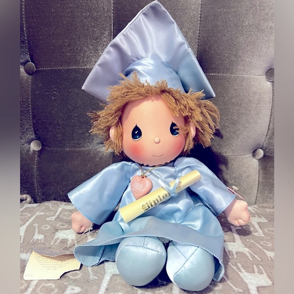 Precious Moments Graduation Collector Plushie Doll - Picture 1 of 7
